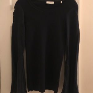 Sandro Ruddy Silk Sleeve blouse